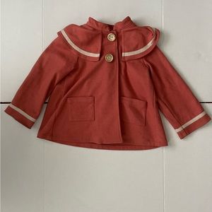 Hanbi toddler girl coat size 5-6y yrs